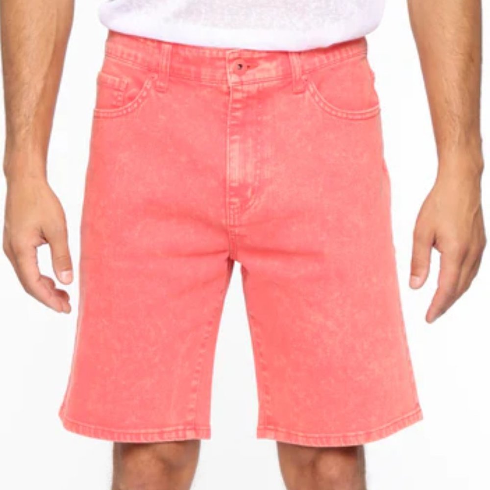 FASHION NOVA MEN Fire Denim Shorts, Size 34, NwoT